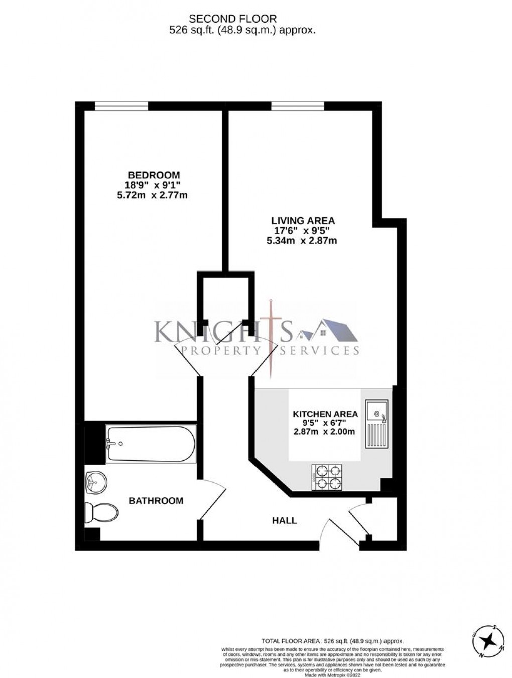 Floorplan for Swan Court, Toad Lane, Blackwater