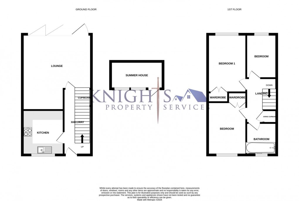 Floorplan for Hartford Rise, Camberley