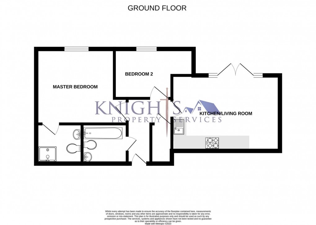 Floorplan for Dorchester Court, 283 London Road, Camberley