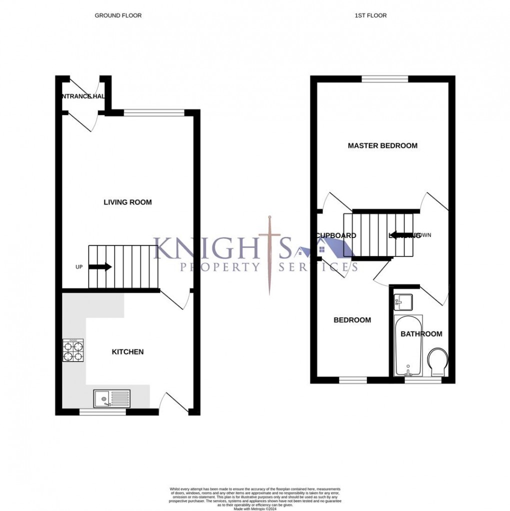 Floorplan for Grenadiers Way, Farnborough
