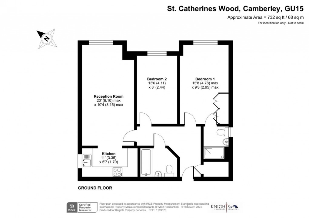 Floorplan for St. Catherines Wood, Camberley