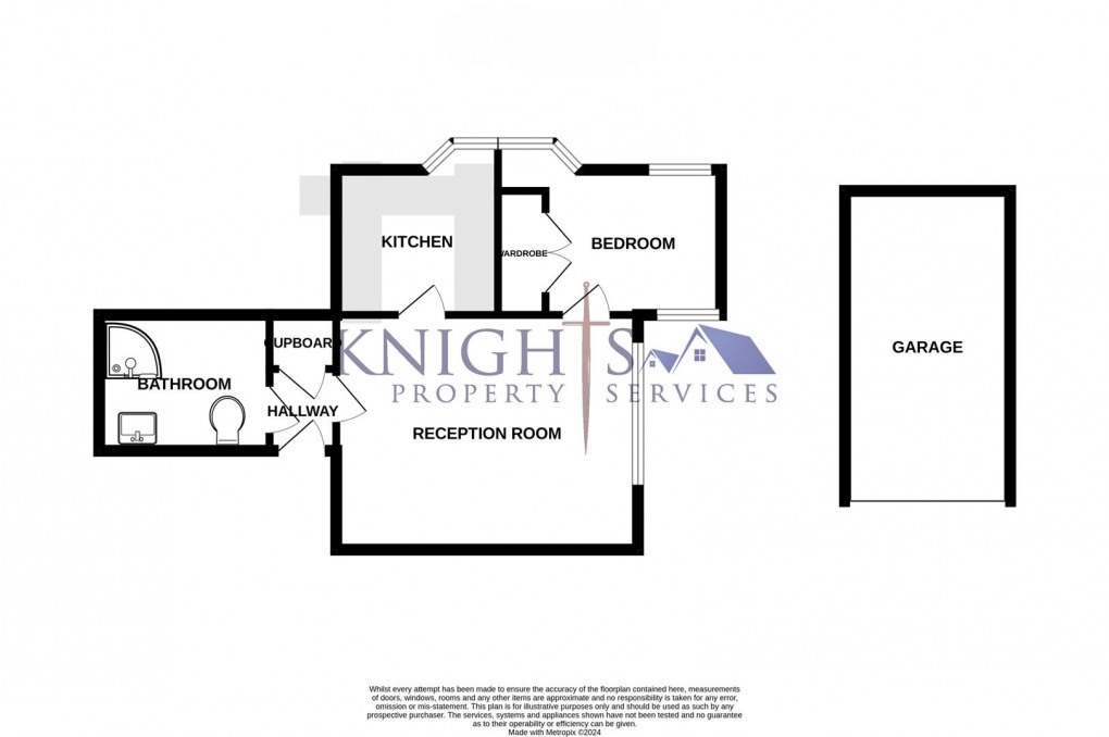 Floorplan for Tudor Hall, Branksome Park Road, Camberley