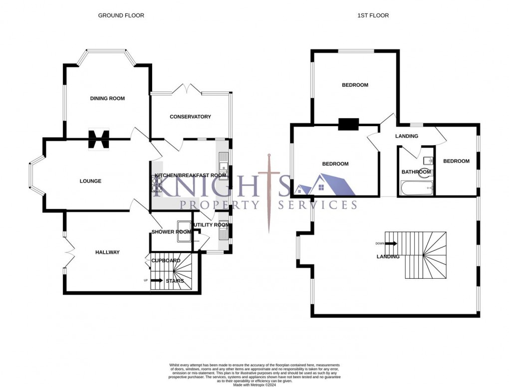 Floorplan for Crawley Ridge, Camberley