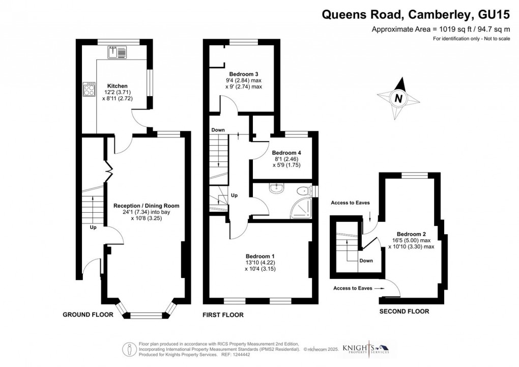 Floorplan for Queens Road, Camberley