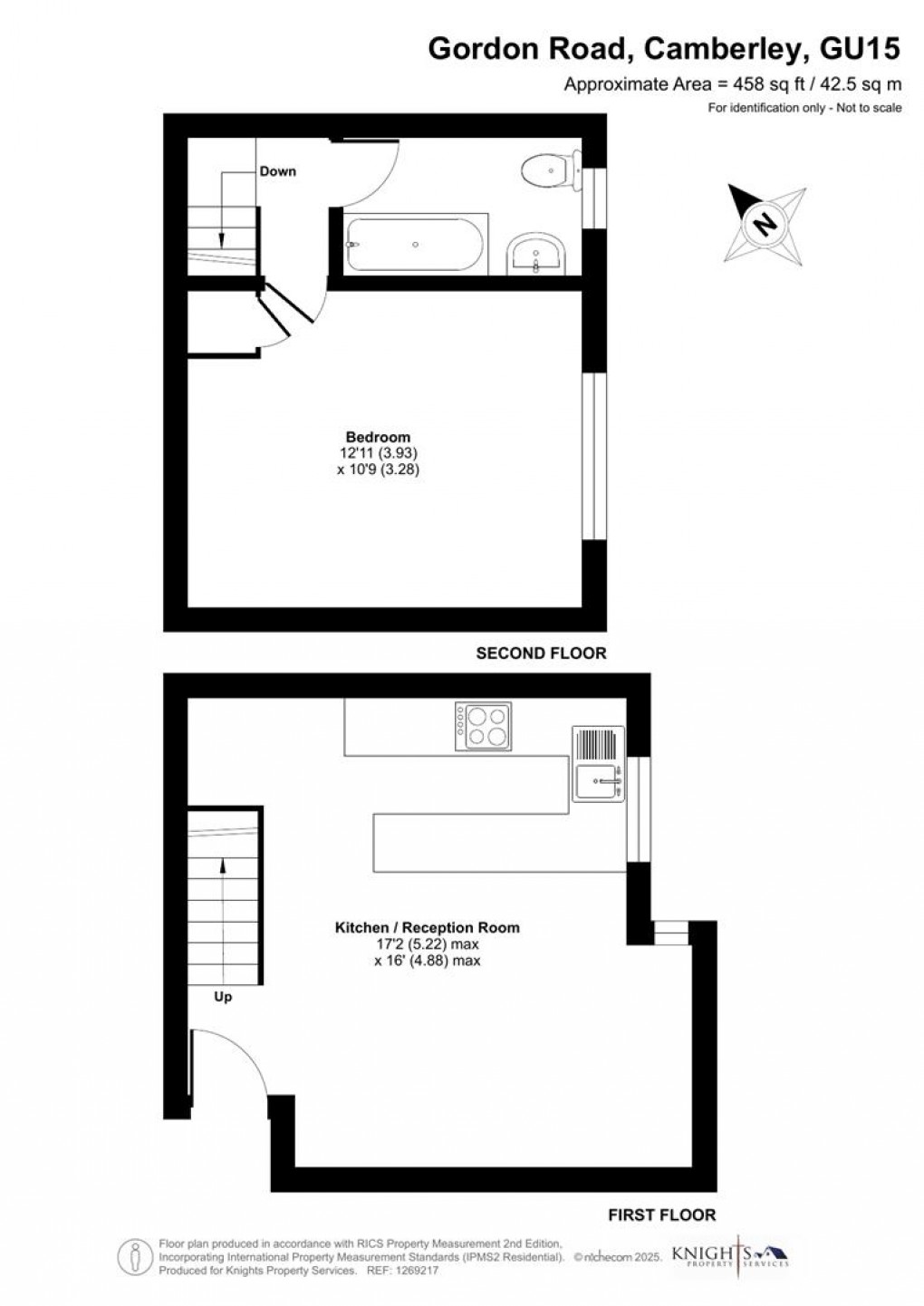 Floorplan for Gordon Road, Camberley