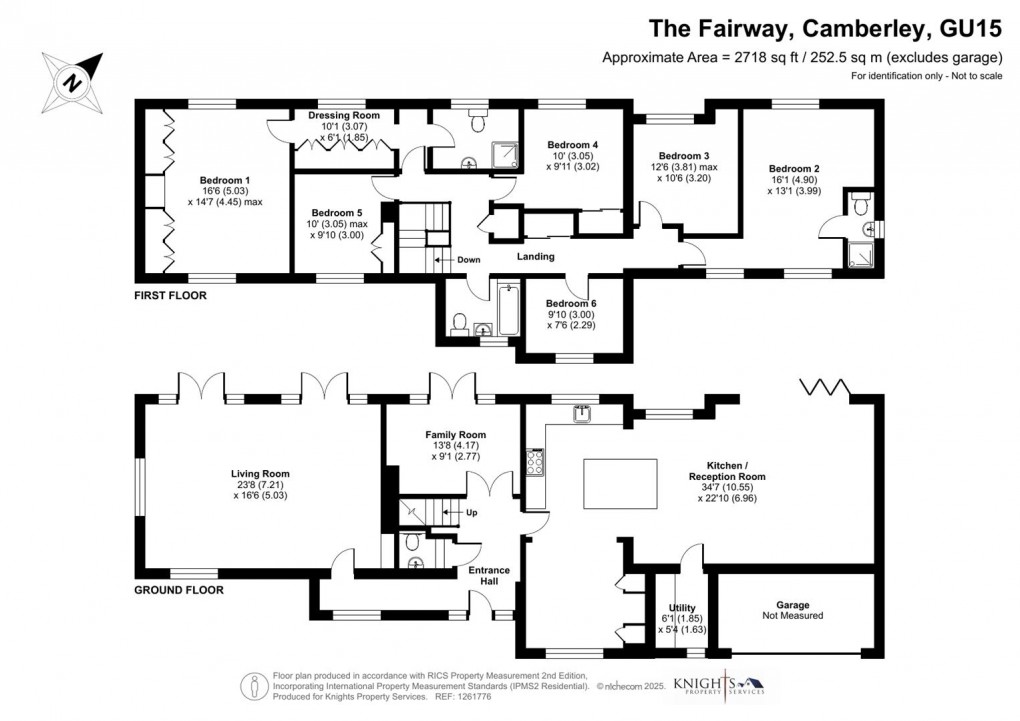 Floorplan for The Fairway, Camberley