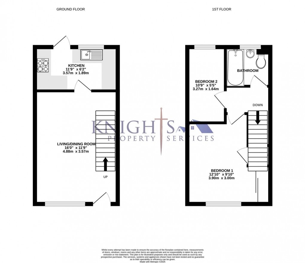 Floorplan for Habershon Drive, Frimley, Camberley