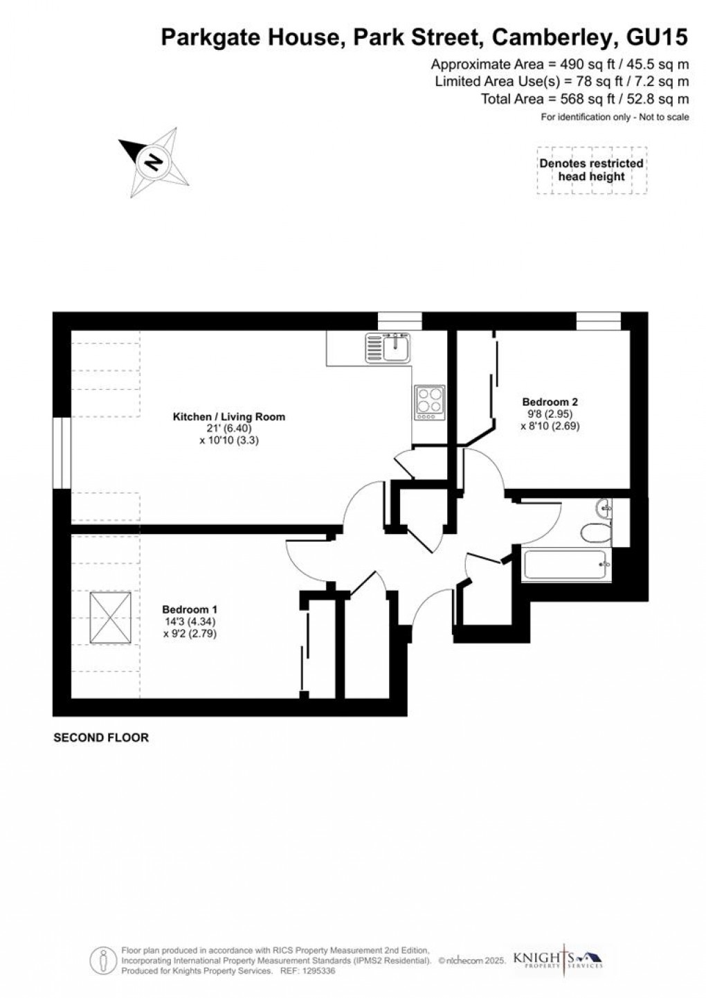 Floorplan for Park Street, Camberley