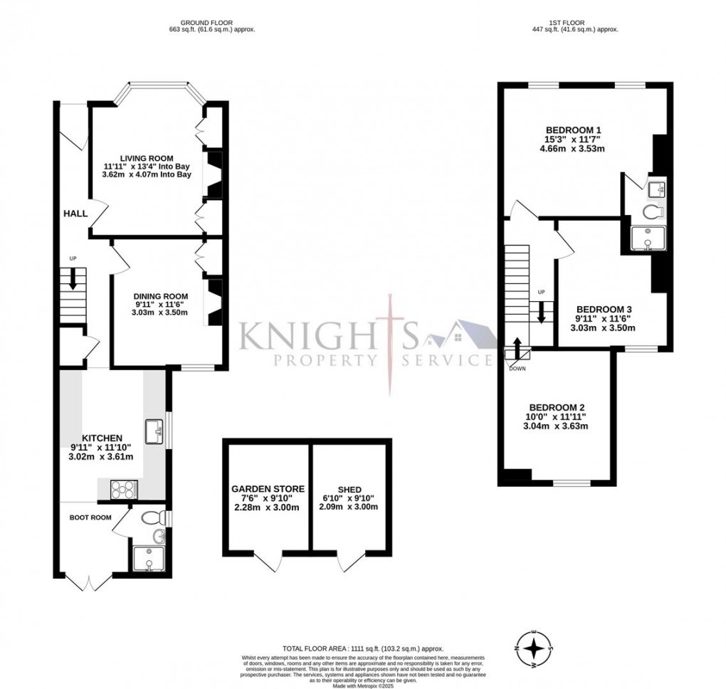 Floorplan for Frimley Road, Ash Vale