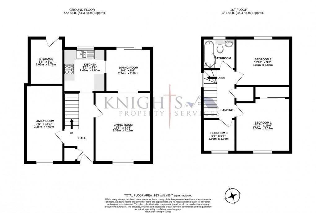 Floorplan for Wargrove Drive, College Town, Sandhurst