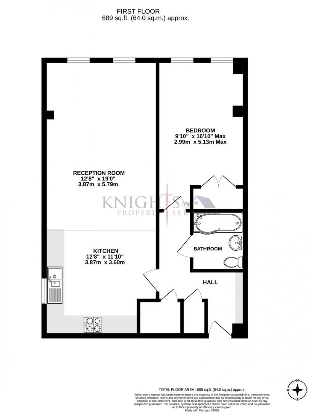 Floorplan for West House, Plough Road, Yateley