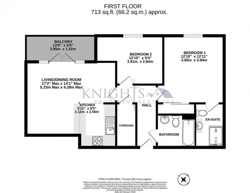 Floorplan for London Road, Camberley