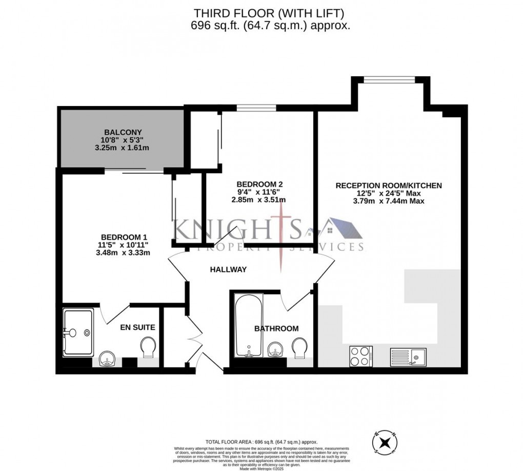 Floorplan for Frimley Road, Camberley