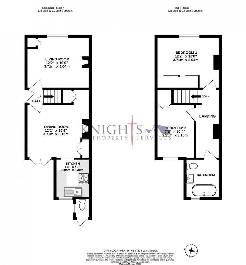 Floorplan for Winchester Street, Farnborough