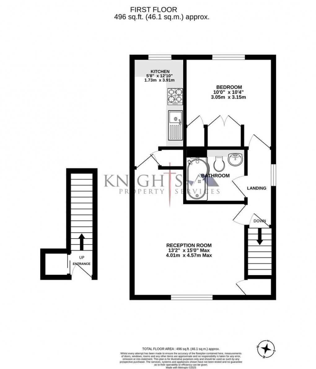 Floorplan for Crake Place, College Town, Sandhurst