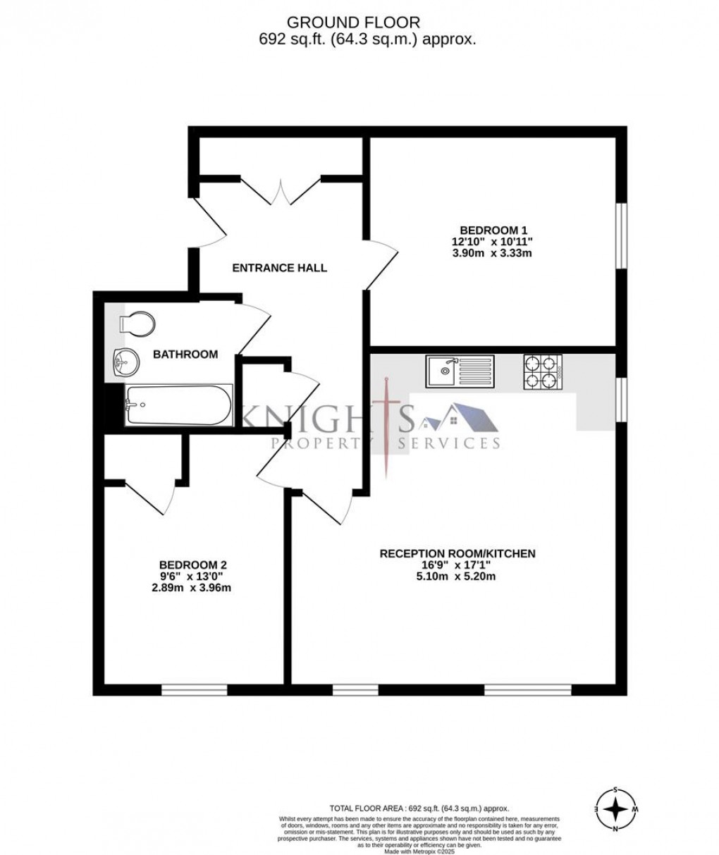 Floorplan for White Wood Vale, Frimley