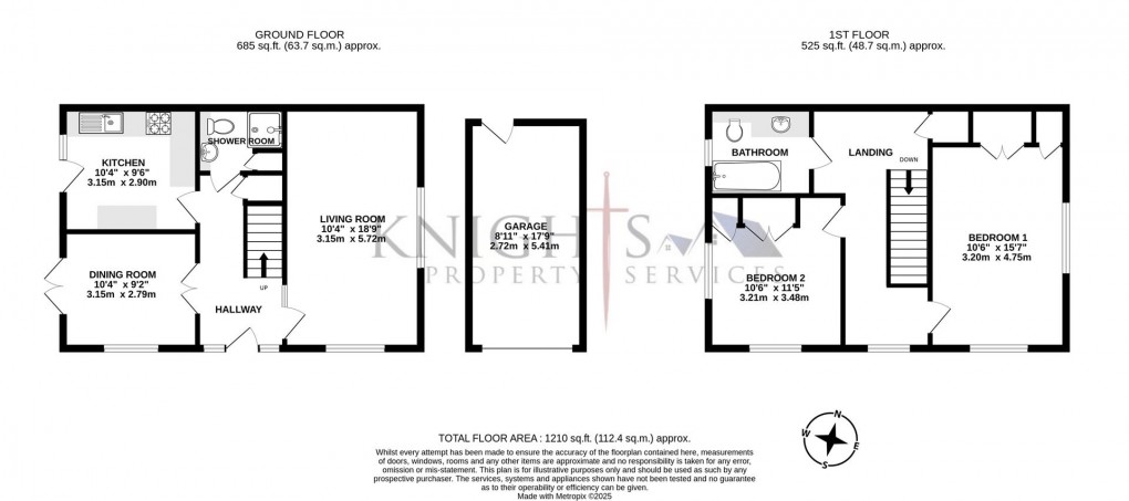Floorplan for Mytchett Heath, Mytchett