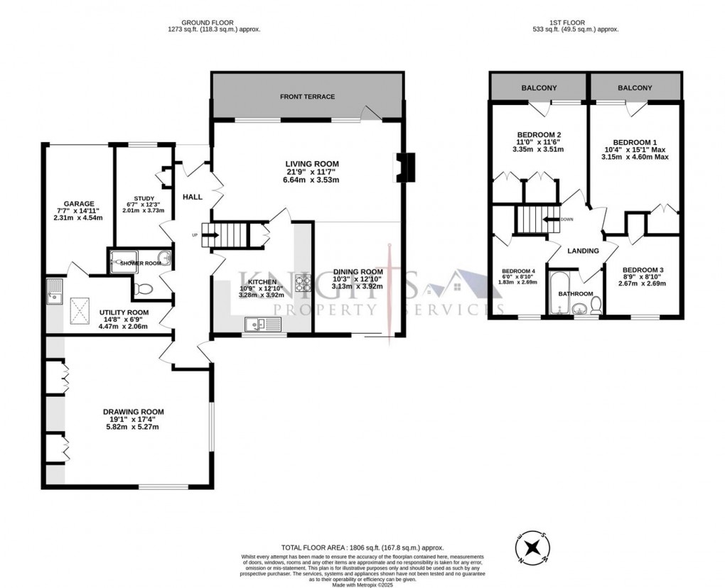 Floorplan for Holly Avenue, Frimley