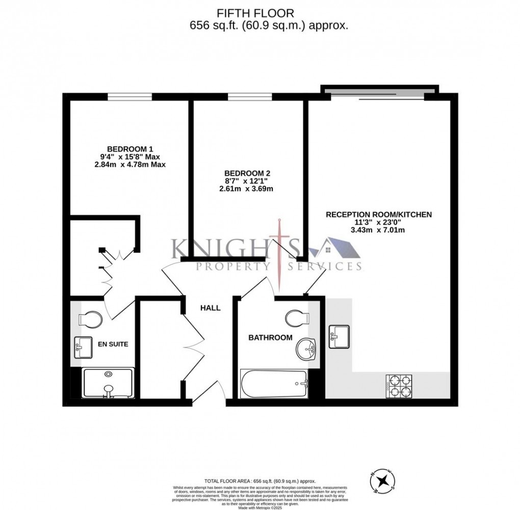 Floorplan for Pembroke Broadway, Camberley
