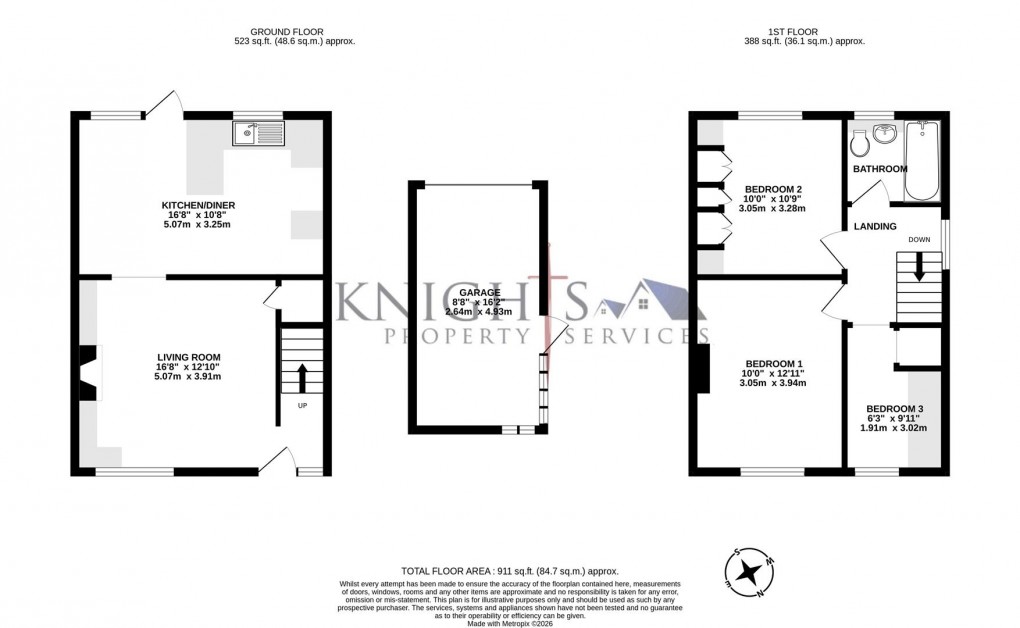 Floorplan for Faulkner Place, Bagshot
