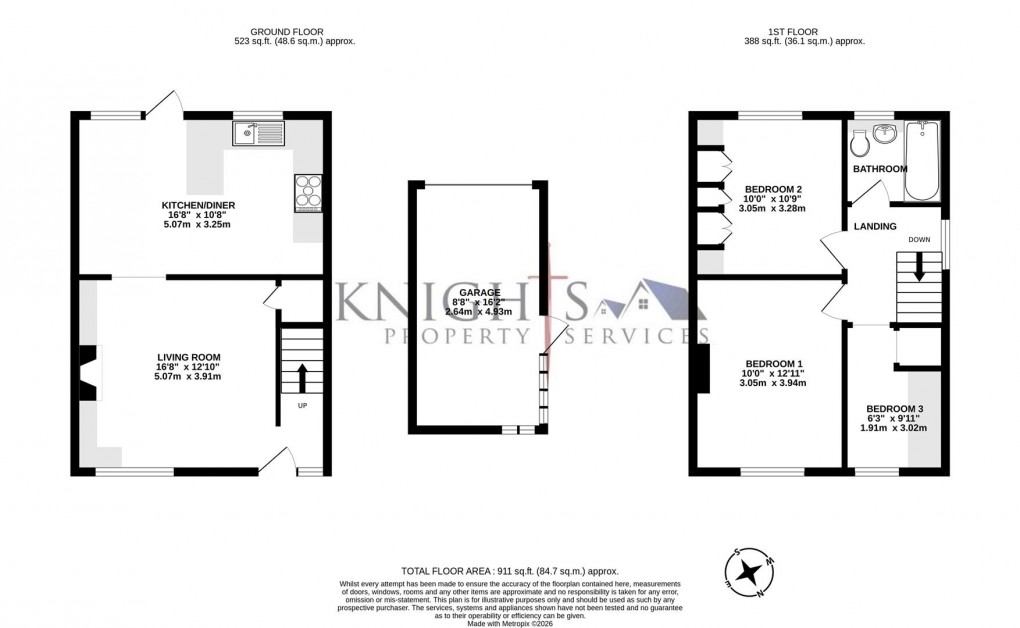 Floorplan for Faulkner Place, Bagshot