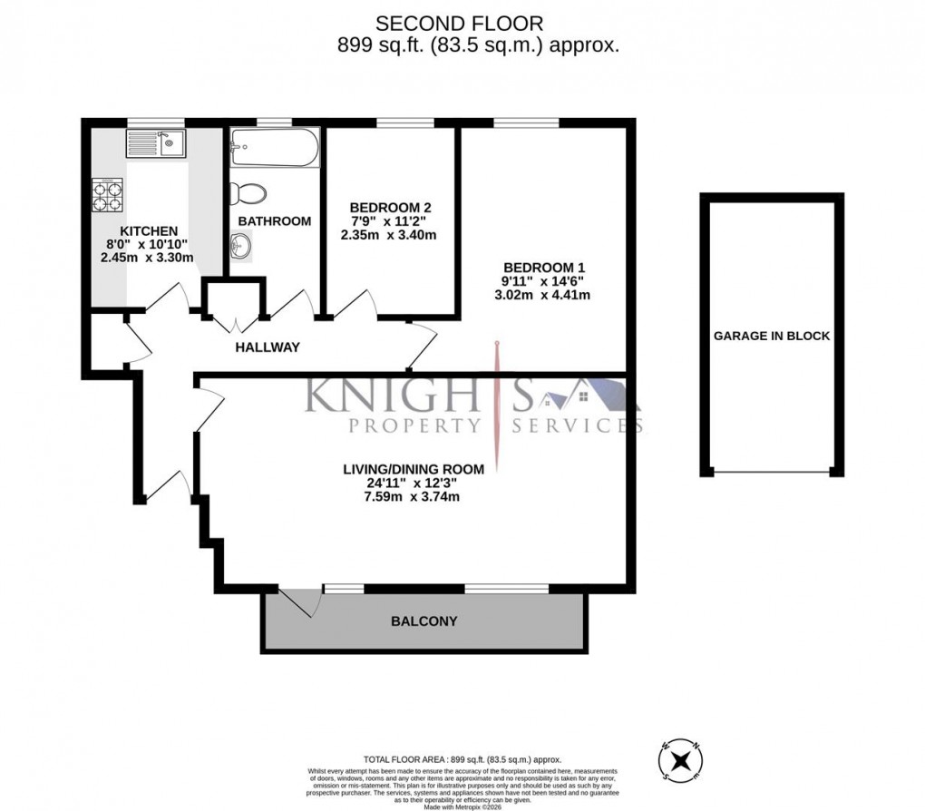 Floorplan for Upper Park Road, Camberley