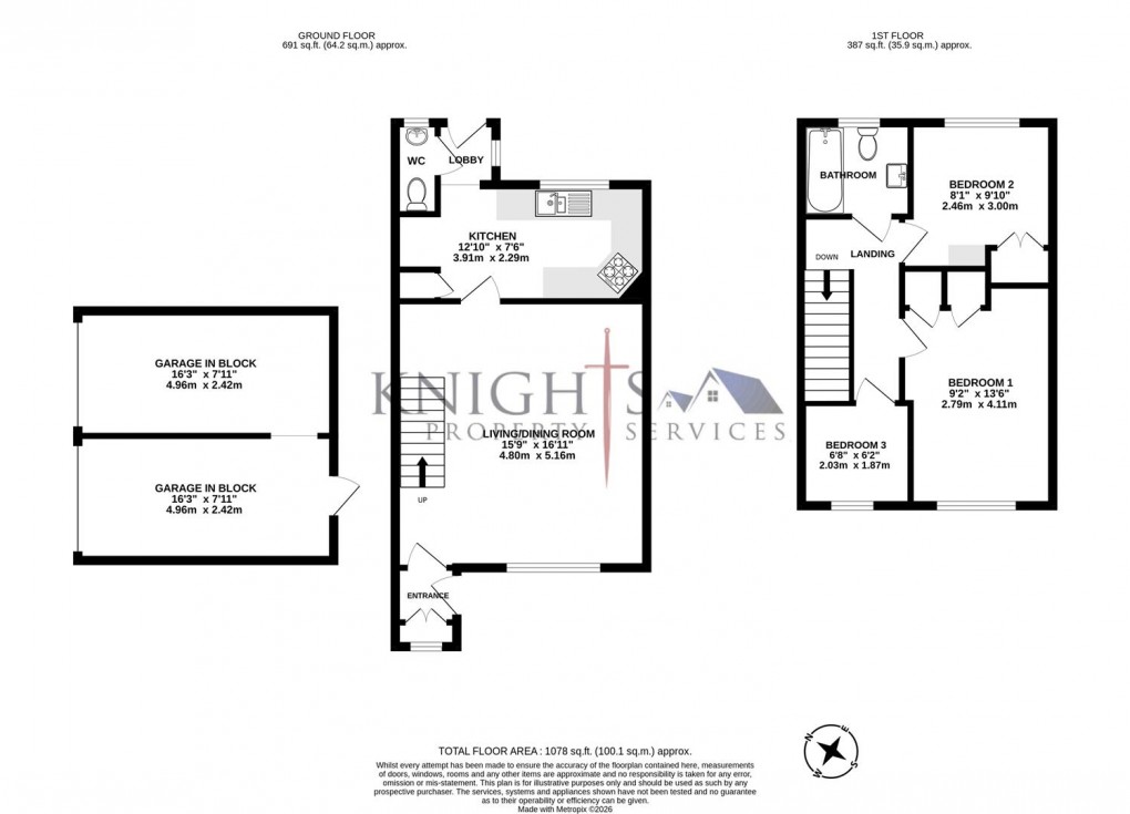 Floorplan for Mardale, Camberley