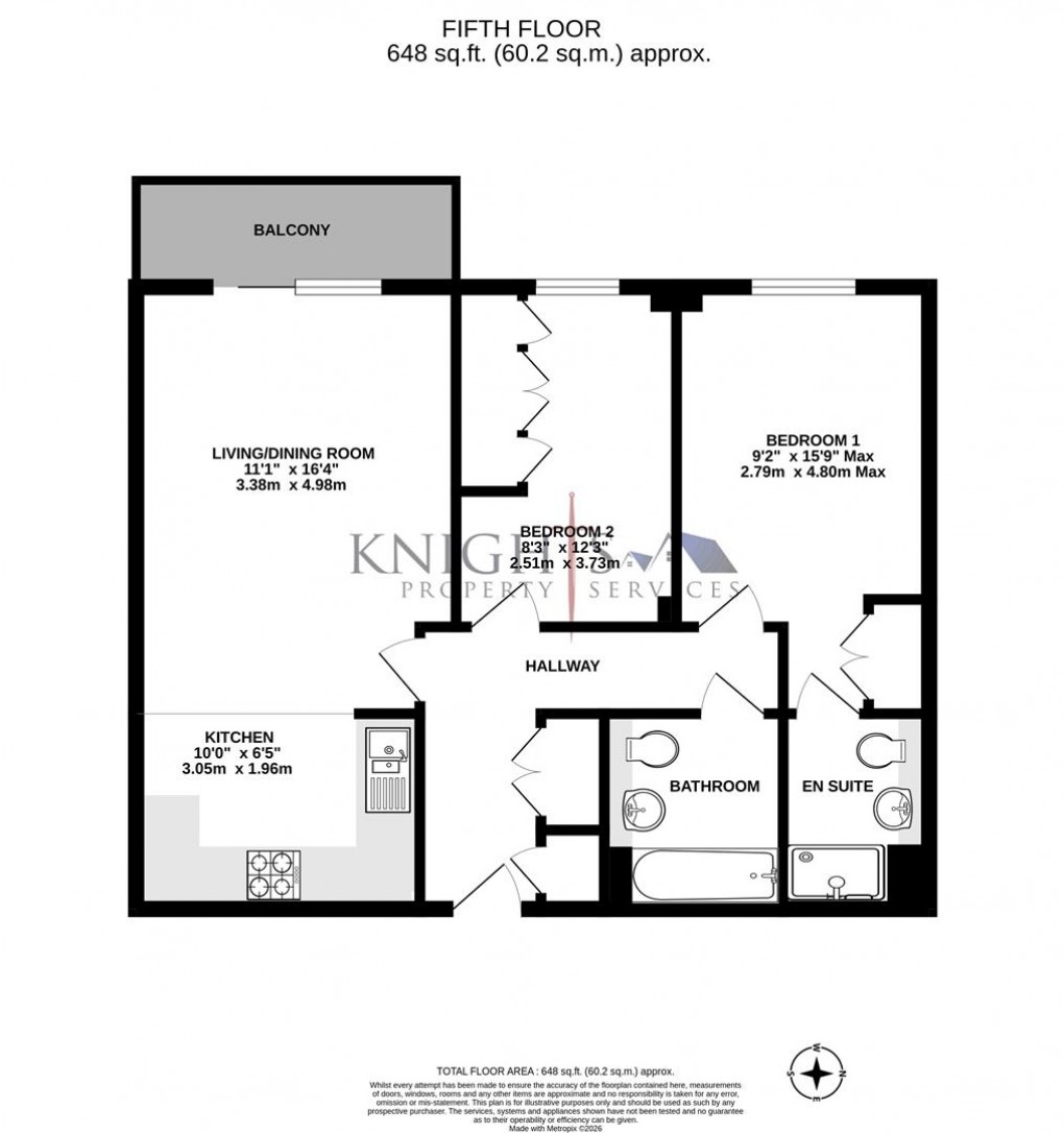 Floorplan for Southwell Park Road, Camberley
