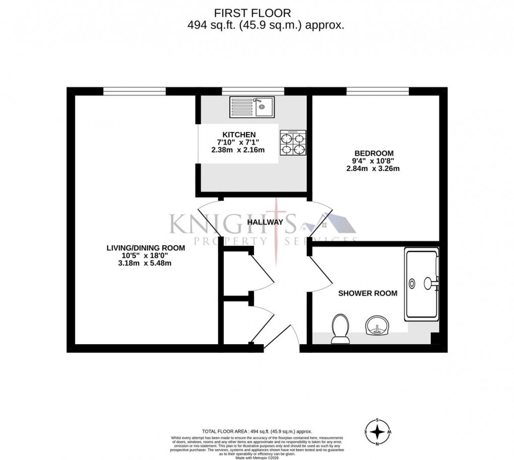 Floorplan for Alexandra Road, Aldershot