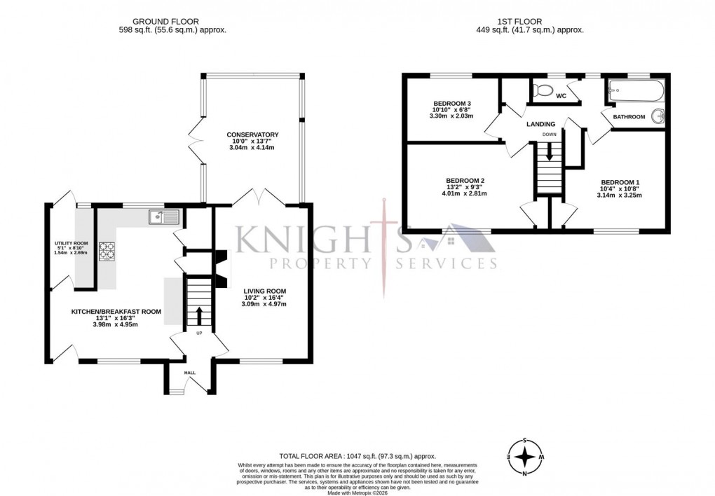 Floorplan for Newlands Road, Camberley