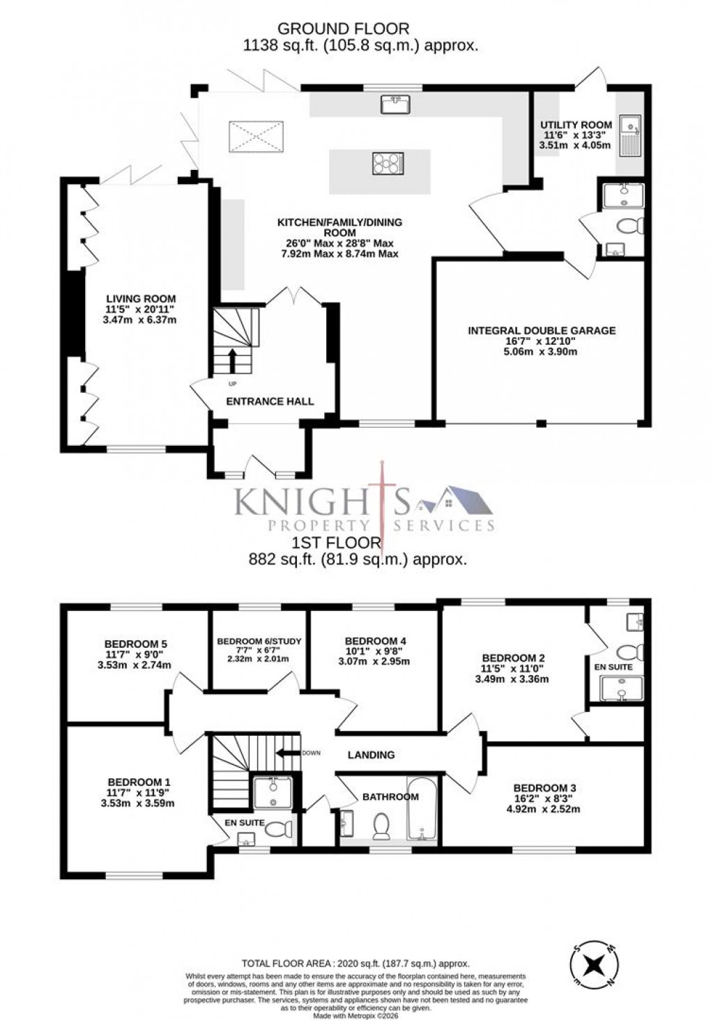 Floorplan for Sorrel Drive, Lightwater