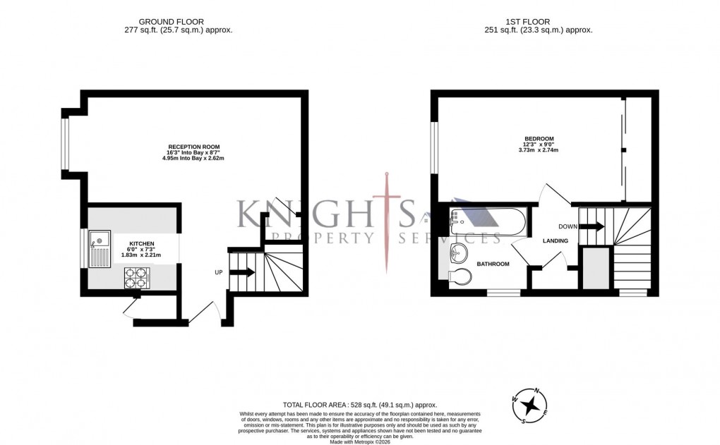 Floorplan for Horndean Road, Bracknell