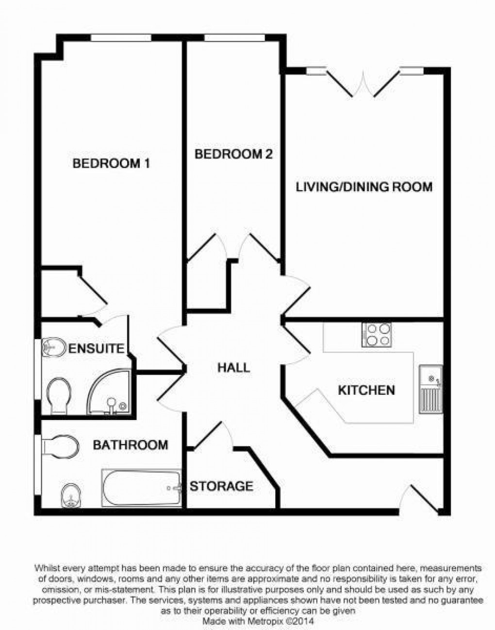 Floorplan for Portsmouth Road, Camberley