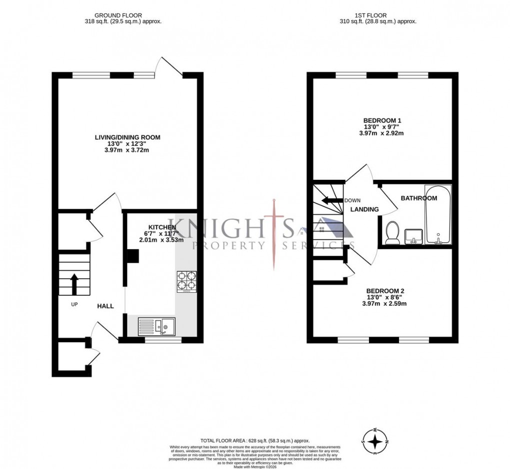 Floorplan for Victoria Court, Bagshot