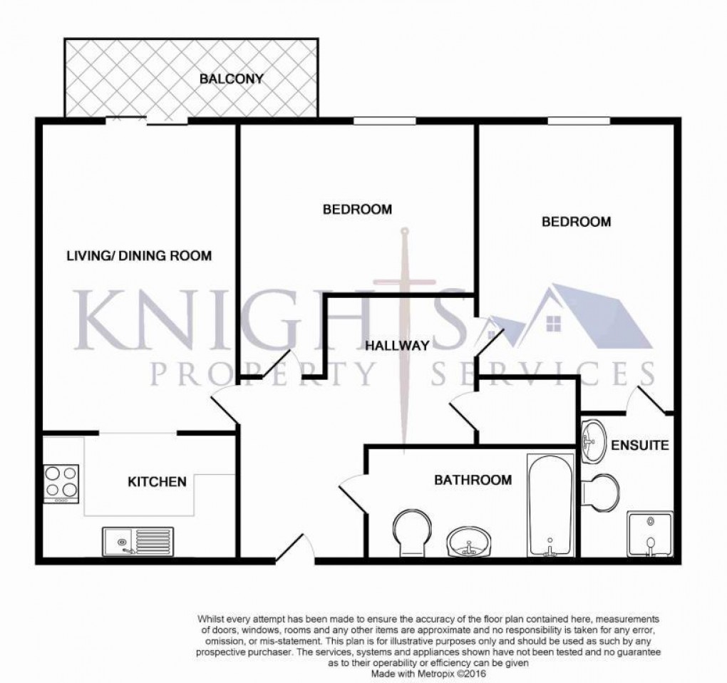 Floorplan for Brand House, Coombe Way, Farnborough