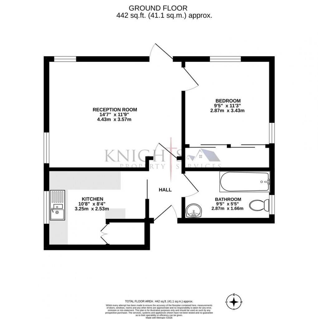 Floorplan for Park Street, Camberley