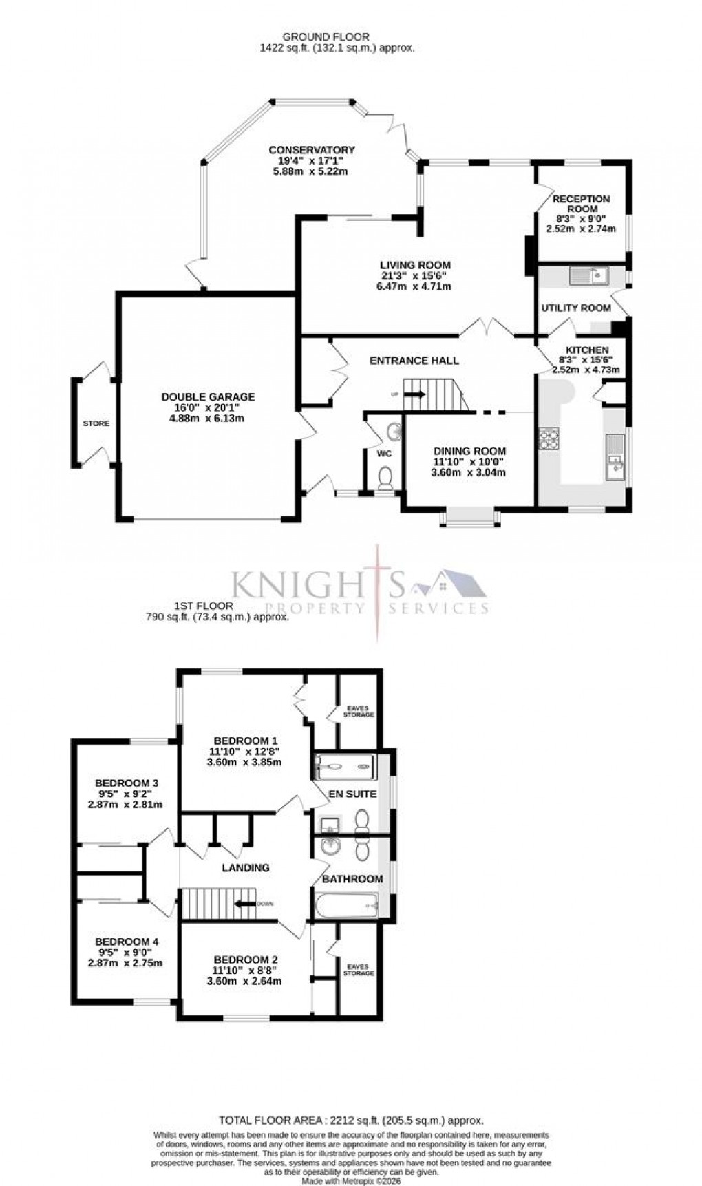 Floorplan for Cherrydale Road, Camberley