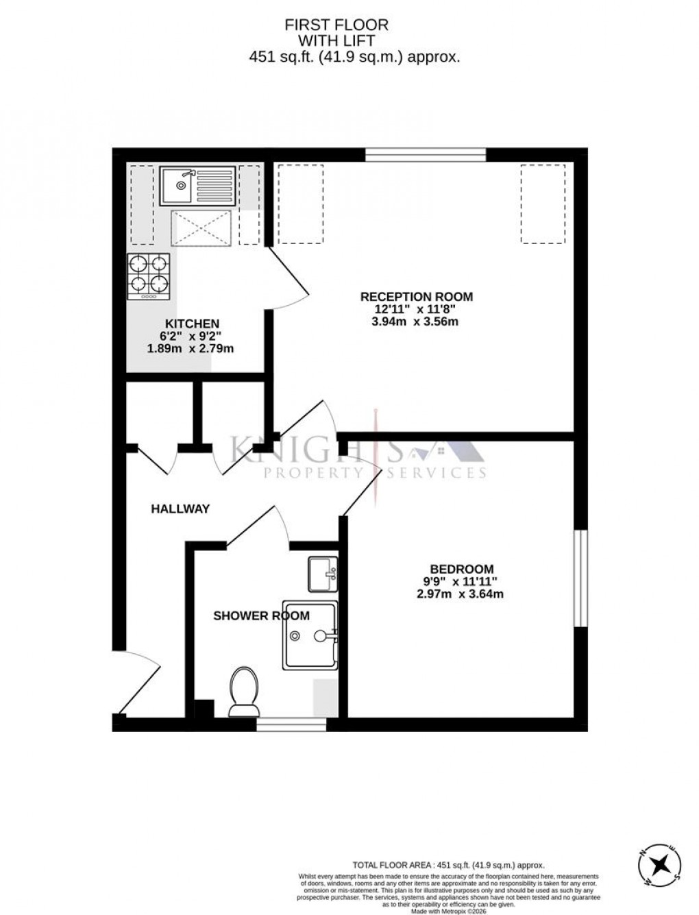 Floorplan for Appley Drive, Camberley